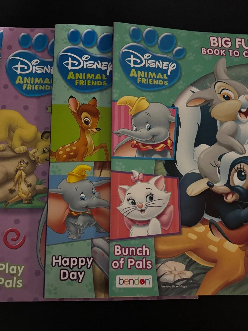 Disney Coloring Books X 5